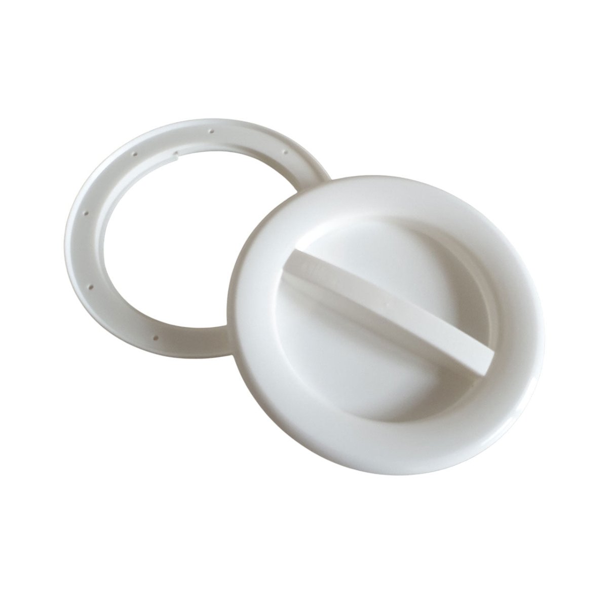 Allen Inspektionsdeckel 144mm mit Einbaurahmen